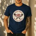 Every Ribeye Deserves A Good Rub BBQ Dad Grilling Men's Casual T-Shirt Navy