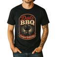 BBQ Dad's Backyard Grill & Que Men's Casual T-Shirt Black BBQ Dad's Backyard Grill & Que Men's Casual T-Shirt Black