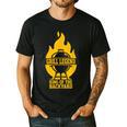 Grill Legend King Of The Backyard BBQ Dad Humor Chef Men's Casual T-Shirt Black