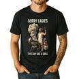 Sorry Ladies This Guy Has A Grill BBQ Dad Men Lover Men's Casual T-Shirt Black
