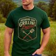 BBQ Dad Husband Dad Grilling Legend Men's Casual T-Shirt Forest BBQ Dad Husband Dad Grilling Legend Men's Casual T-Shirt Forest
