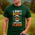 Women's Backyard Pitmaster Father BBQ Dad Griller Men's Casual T-Shirt Forest
