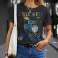 100th Day Of SchoolShirt Happy 100 Days Drum Kit Music T-Shirt Gifts for Her