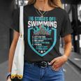 6 Stages Of Swimming Joke Sports Athlete Pool Swimmer T-Shirt Gifts for Her 6 Stages Of Swimming Joke Sports Athlete Pool Swimmer T-Shirt Gifts for Her