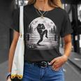 Bigfoot Muay Thai Boxer Martial Arts Sasquatch T-Shirt Gifts for Her