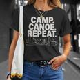 Camp Canoe Repeat Outdoor Adventure T-Shirt Gifts for Her Camp Canoe Repeat Outdoor Adventure T-Shirt Gifts for Her