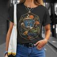 Canoe Camp Coffee Canoeing Paddle T-Shirt Gifts for Her