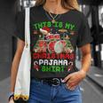 This Is My Christmas Pajama Shirt Drum Kit Christmas T-Shirt Gifts for Her
