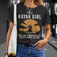 Cool Kayak For Women Girls Kayaker Canoe Kayaking Paddle Oar T-Shirt Gifts for Her
