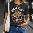 Cool Muay Thai Art For Men Women Kickboxer MMA Muay Thai T-Shirt Gifts for Her