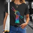 Drummer Drum Kit Tie Dye Hippie Drummer T-Shirt Gifts for Her