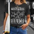 Drummer Music Drum Kit T-Shirt Gifts for Her Drummer Music Drum Kit T-Shirt Gifts for Her