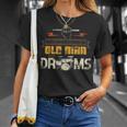 Drummer Drummer Pensioner Drum Kit T-Shirt Gifts for Her