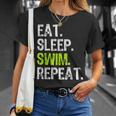 Eat Sleep Swim Repeat Swimming Swimmer Cool T-Shirt Gifts for Her Eat Sleep Swim Repeat Swimming Swimmer Cool T-Shirt Gifts for Her
