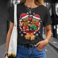 Gingerbread Cookies Christmas Fighting Muay Thai T-Shirt Gifts for Her