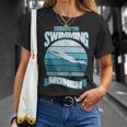 Here's To Swimming With Bow Legged Women Distressed Look T-Shirt Gifts for Her Here's To Swimming With Bow Legged Women Distressed Look T-Shirt Gifts for Her