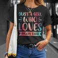 Just a Girl Who Loves Muay Thai T-Shirt Gifts for Her Just a Girl Who Loves Muay Thai T-Shirt Gifts for Her