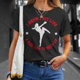 I Know I Hit Like A Girl Try To Keep Up Muay Thai Boxing T-Shirt Gifts for Her