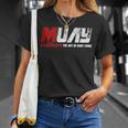 Martial Arts Muay Thai T-Shirt Gifts for Her
