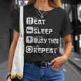 Muay Thai Boxing Thai Boxer Thai Kickboxing T-Shirt Gifts for Her
