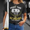 Muay Thai Thai Boxing Elephant Martial Arts T-Shirt T-Shirt Gifts for Her