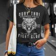 Muay Thai Thai Boxing Kickboxing T-Shirt Gifts for Her Muay Thai Thai Boxing Kickboxing T-Shirt Gifts for Her