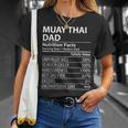 Muay Thai Dad Nutrition Facts Muay Thai Dad T-Shirt Gifts for Her