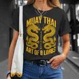 Muay Thai Dragons Thai Boxing Fighter T-Shirt Gifts for Her