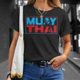Muay Thai Fighter Boxing Martial Arts Hobby T-Shirt Gifts for Her Muay Thai Fighter Boxing Martial Arts Hobby T-Shirt Gifts for Her