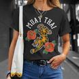 Muay Thai Fighter Hobby Martial Arts Boxing T-Shirt Gifts for Her