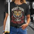 Muay Thai Fighter Tiger 8 Limbs Thai Boxing T-Shirt Gifts for Her