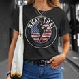 Muay Thai Kickboxing Vintage T-Shirt Gifts for Her