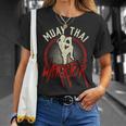 Muay Thai Warrior Fighter Boxing Martial Arts Hobby T-Shirt Gifts for Her Muay Thai Warrior Fighter Boxing Martial Arts Hobby T-Shirt Gifts for Her