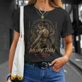 Old School Muay Thai Student Thai Boxing Fighter T-Shirt Gifts for Her Old School Muay Thai Student Thai Boxing Fighter T-Shirt Gifts for Her