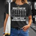What Is Part Of Don't You Understand Swimming Swimmer Swimming T-Shirt Gifts for Her What Is Part Of Don't You Understand Swimming Swimmer Swimming T-Shirt Gifts for Her