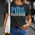 Pool Guy Pool Whisperer Boy Men Swimming Pool T-Shirt Gifts for Her