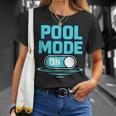 Pool Mode On Summer Swimming Vacation T-Shirt Gifts for Her
