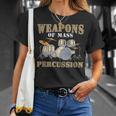 Rock Band Musical Instrument Drum Kit T-Shirt Gifts for Her
