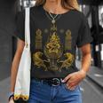 Sawadee Thai Traditional Sak Yant Thai Twin Tigers Muay Thai T-Shirt Gifts for Her Sawadee Thai Traditional Sak Yant Thai Twin Tigers Muay Thai T-Shirt Gifts for Her