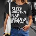 Sleep Nap Muay Thai Repeat Lover Martial Arts T-Shirt Gifts for Her Sleep Nap Muay Thai Repeat Lover Martial Arts T-Shirt Gifts for Her