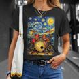 Starry Night Drum Kit Van Gogh Style Art T-Shirt Gifts for Her Starry Night Drum Kit Van Gogh Style Art T-Shirt Gifts for Her