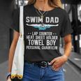 Swim Dad Definition Swimming Dad Of A Swimmer Dad T-Shirt Gifts for Her
