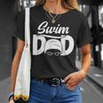 Swim Dad Proud Swimming Dad Of A Swimmer Dad Swim Father T-Shirt Gifts for Her