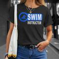 Swim Instructor Swimming Teacher Swimmer In Pool Graphic Art T-Shirt Gifts for Her Swim Instructor Swimming Teacher Swimmer In Pool Graphic Art T-Shirt Gifts for Her