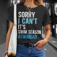 Swim Season Swim Dad Of A Swimmer Father Swimming Dad T-Shirt Gifts for Her