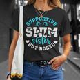 Swim Sister Supportive Swimming Sister Of A Swimmer Sis T-Shirt Gifts for Her Swim Sister Supportive Swimming Sister Of A Swimmer Sis T-Shirt Gifts for Her