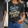 Swimmer Saying Swim Team Swimming T-Shirt Gifts for Her Swimmer Saying Swim Team Swimming T-Shirt Gifts for Her