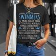 Swimmers Facts Swimming Swim Coach Men Women Graphic Small T-Shirt Gifts for Her Swimmers Facts Swimming Swim Coach Men Women Graphic Small T-Shirt Gifts for Her