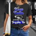 Swimming Goggles Saying Swim Team Gear T-Shirt Gifts for Her