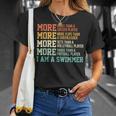 Swimming Saying Swim Swimmer T-Shirt Gifts for Her